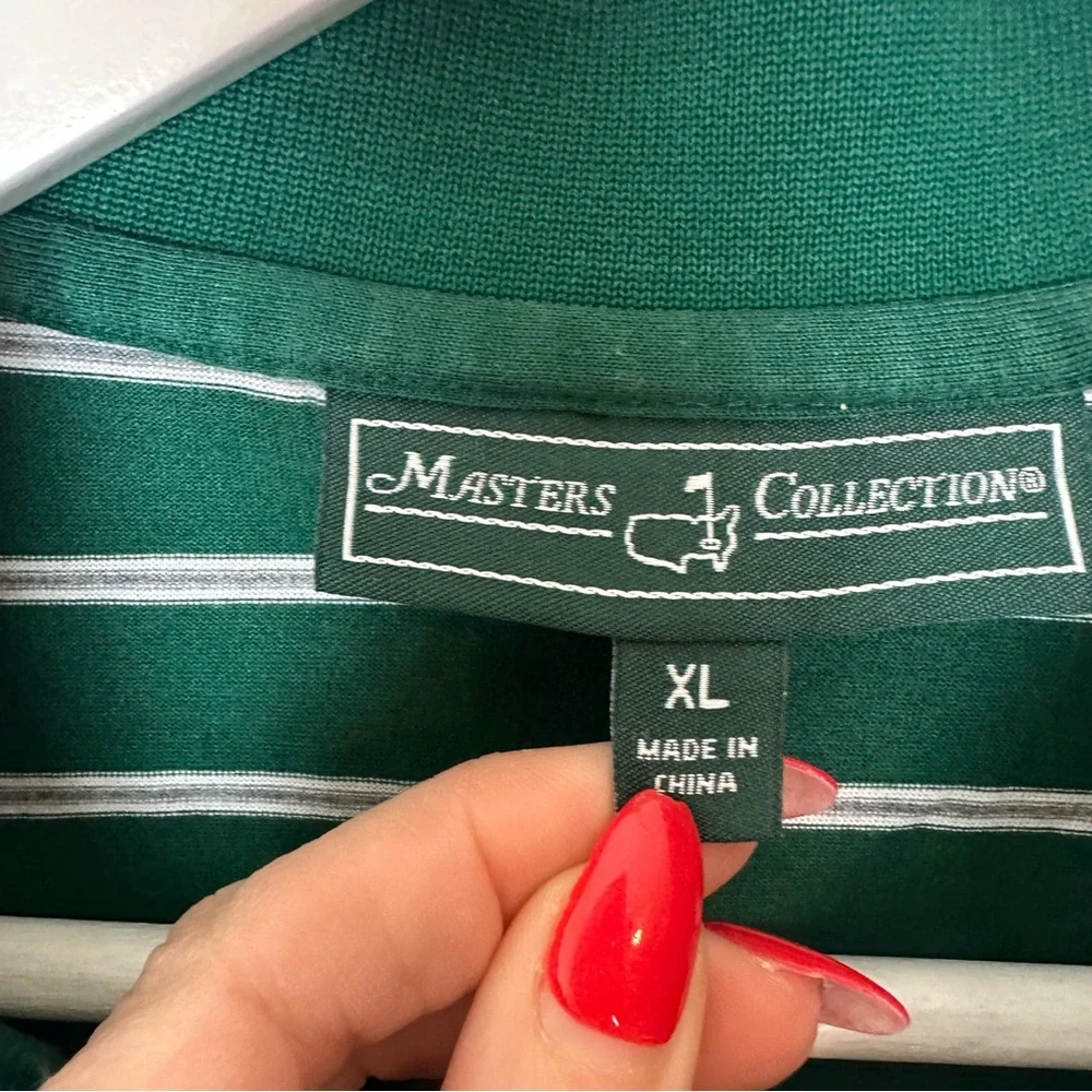 Masters Polo Striped Short Sleeve Shirt - Picture 5 of 12